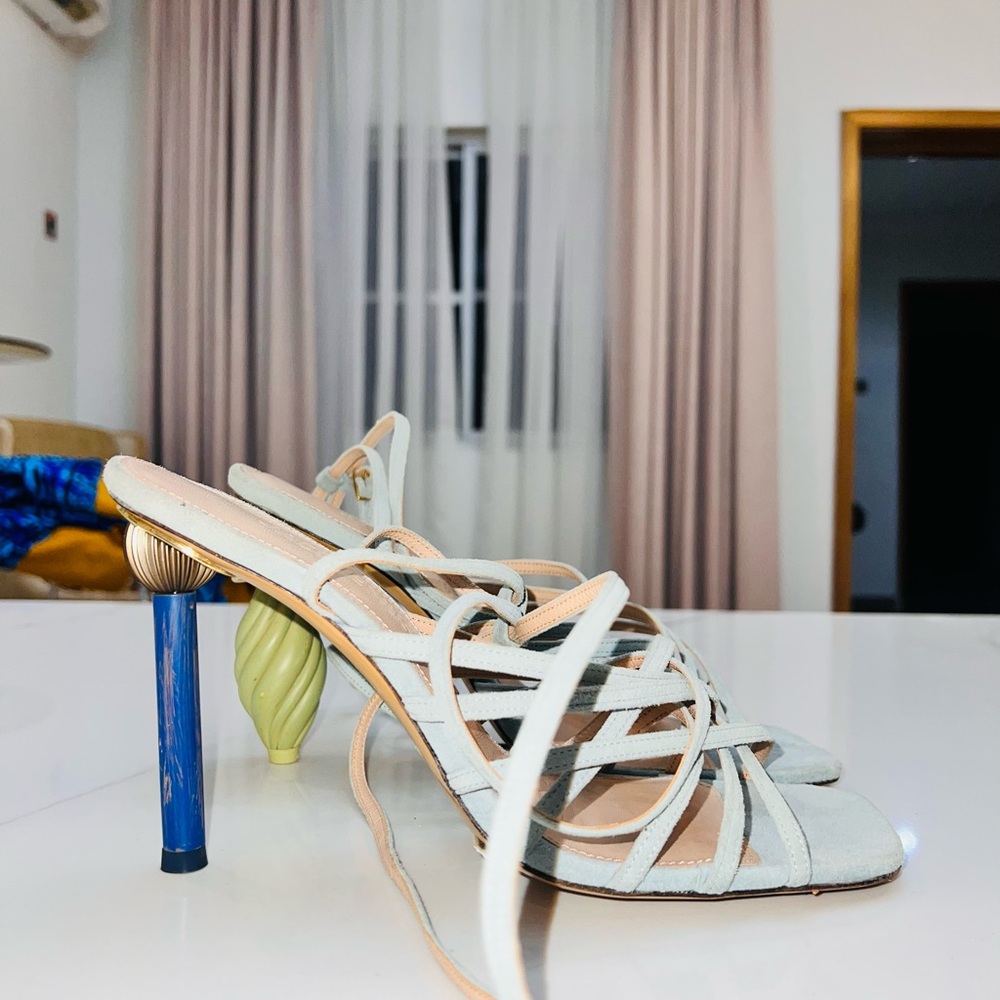 Jacquemus Light Blue Sandals - Picture 4 of 13